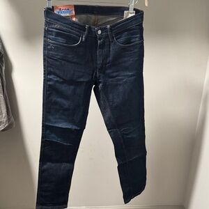 Acne Men's Slim Jeans - Dark Blue